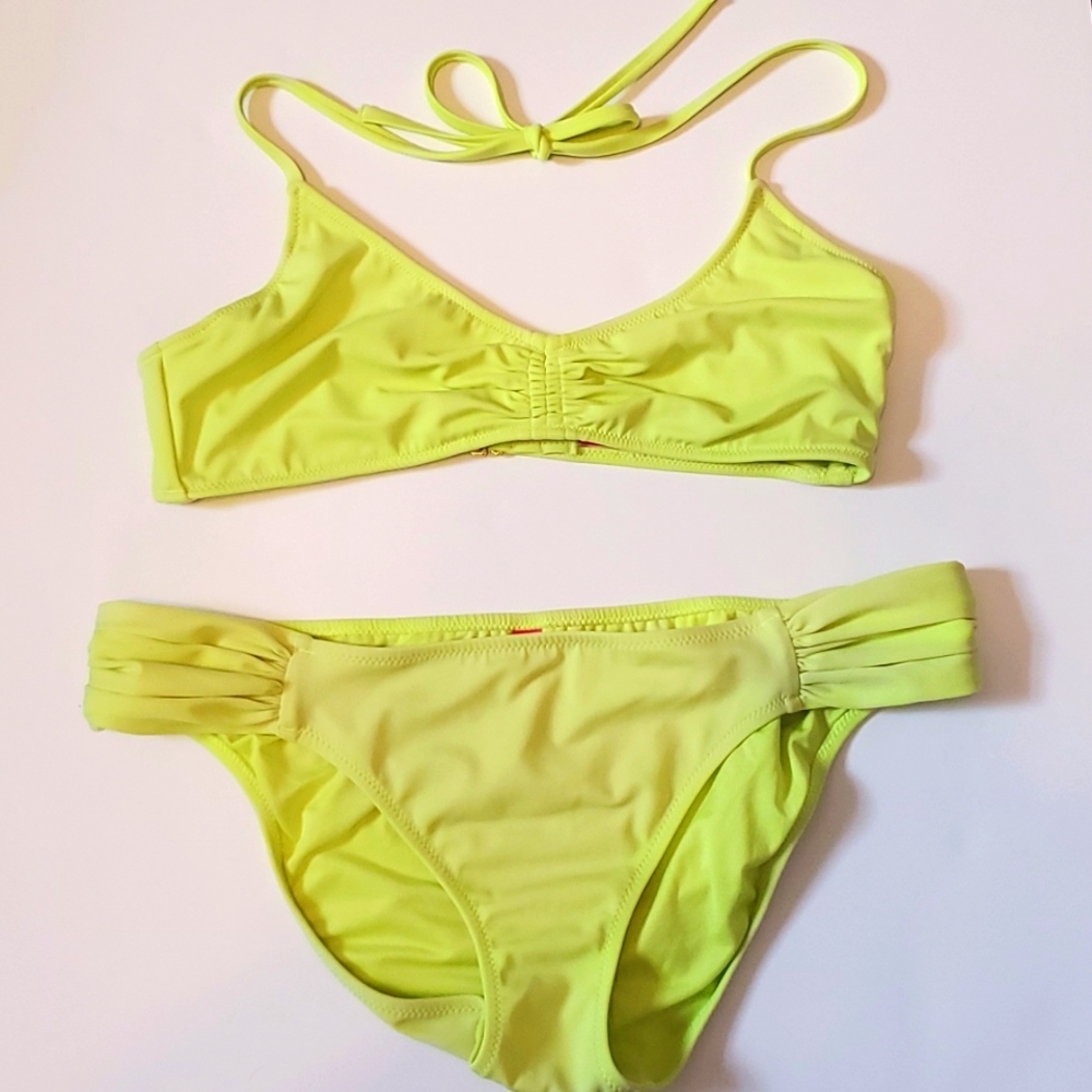 VS and AEO One Bikini Top Two Bottoms